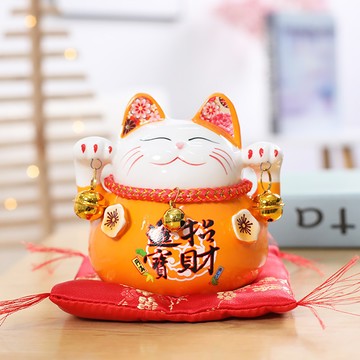 陶瓷招財貓存錢筒