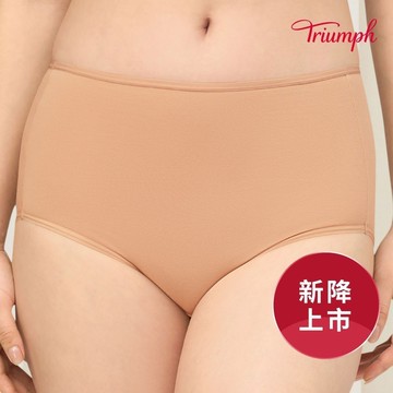 黛安芬-Natural Care 自然呵護系列 高腰三角內褲 M-EEL 裸膚 ｜E004280 IH