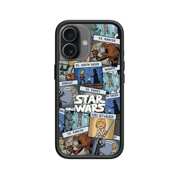 iPhone 17 Mod NX -邊框背蓋組合 (相機按鈕) 黑 - 迪士尼-星際大戰 Star Wars - 星戰角色-漫畫系列