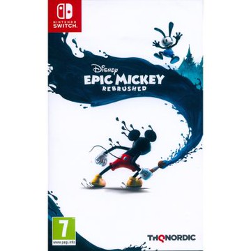 迪士尼傳奇米奇 重製版 Disney Epic Mickey: Rebrushed - NS SWITCH 中英日文歐版