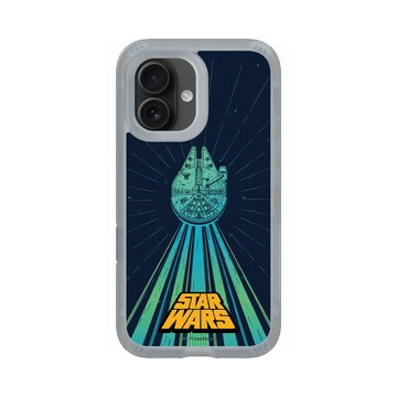 iPhone 16 AirX 流變灰 - 迪士尼-星際大戰 Star Wars - 千年鷹號-發光原力