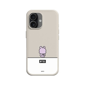 iPhone 17 SolidX 貝殼灰 - BT21 - 猜猜是誰？ MANG