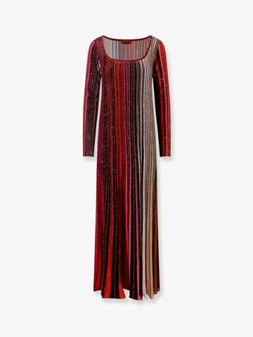 Multicolor viscose blend long dress - MISSONI - gender_Woman
