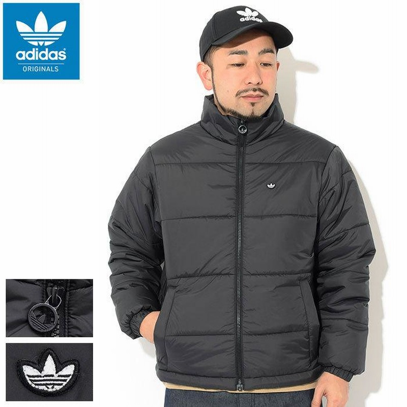 アディダス ジャケット adidas メンズ パッド スタンド パフ