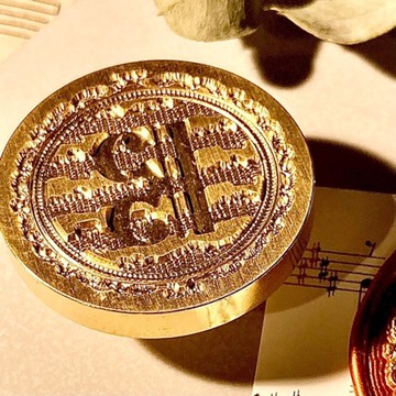 火漆印章頭 高音譜號 音樂符號 音樂 樂器 樂譜