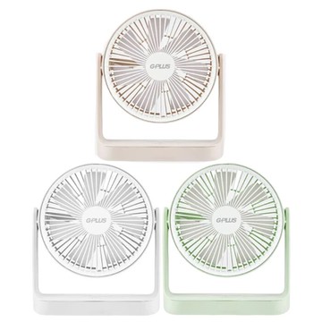 G-PLUS 拓勤 5吋USB充電式風扇(BF-D001)藕粉色