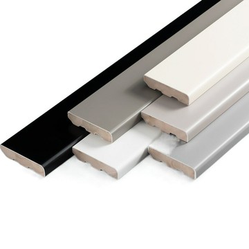 純實木踢腳線實木烤漆烤漆地板地腳線貼腳線極簡超薄墻角線新款廠[DD1206001]