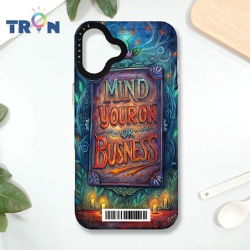 TRON IPHONE 16 PLUS 少管閒事 防摔 MAGSAFE 磁吸 太空載具殼 透白 手機殼