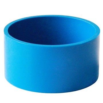 【臺灣熱賣】PVC給水管堵帽 90堵帽堵頭悶頭管堵110 125 160 200 藍白灰色【推薦】