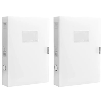 保單收納資料夾 A4 厚度3.5cm  白色  2入