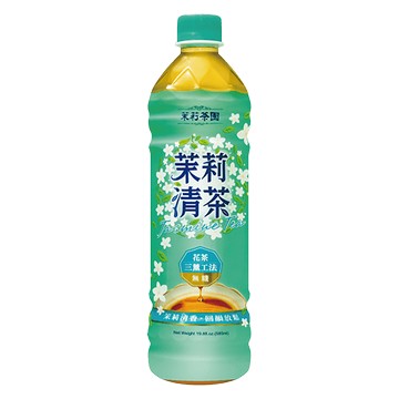 茉莉茶園茉莉清茶(無糖) 585ml