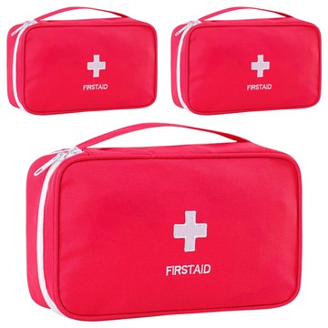 醫藥急救包 便攜提手設計 蘋果紅 70g  3個