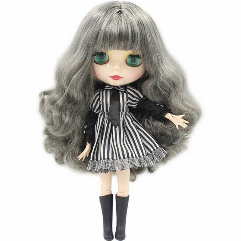 カスタムドール 着せ替え人形 1 00 30cm 本体のみ ハンドパーツ全種つき アイスグレー Diy ファッション おもちゃ ボディ 白い肌 光沢のある顔 No 230bl960 通販 Lineポイント最大get Lineショッピング