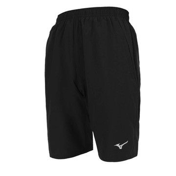 MIZUNO 男平織短褲-五分褲 慢跑 訓練 美津濃 32TBYA0608 鐵灰白