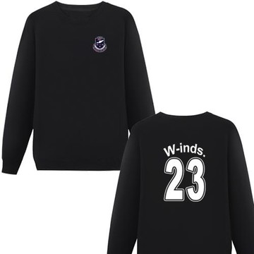 WINDS 23風勝達w-inds巡回演唱會歌迷會助威春秋長袖圓領衛衣衣服