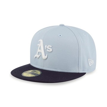 NEW ERA 男女 59FIFTY 59FIFTY PACKS SUMMER ICE 奧克蘭運動家 粉藍/海軍藍 NE14148187