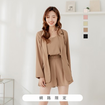 niceioi 韓系修身3件式西裝套裝