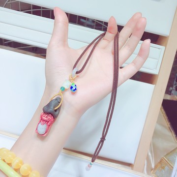 靈石北歐能量精靈25符文吊墜轉運印度精靈護身符開運招財項鏈包郵