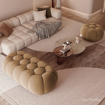 ✅廠家直銷 品質保障 新款意式沙髮長凳客廳長沙髮凳換鞋凳腳踏凳輕奢臥室床尾凳床邊凳