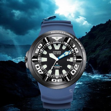 CITIZEN 星辰 PROMASTER Marine 系列 專業潛水錶 男錶 手錶-BJ8055-04E