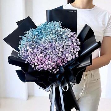 幻彩銀河星光滿天星鮮花花束