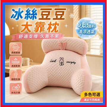 冰絲靠枕👌涼感靠枕 可拆洗 多功能靠墊 床頭靠枕 腰靠枕 靠墊 抱枕 涼感靠枕沙發靠背 懶人靠枕