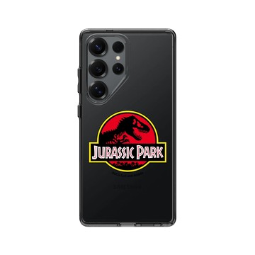 Galaxy S25 Ultra Clear 酷墨灰 - Jurassic Park/ Jurassic World - 侏羅紀公園logo
