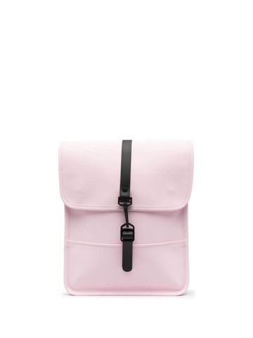 Rains - Micro logo-engraved waterproof backpack - men - Polyester/Polyurethane - One Size - Pink