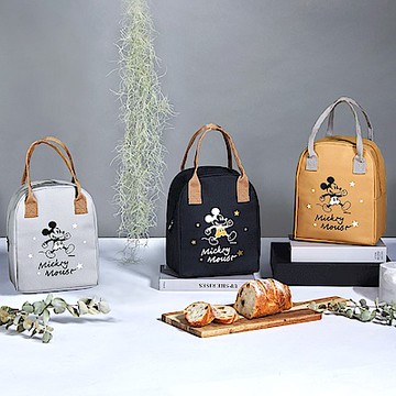 Disney 迪士尼 經典米奇手提大保溫袋(快)