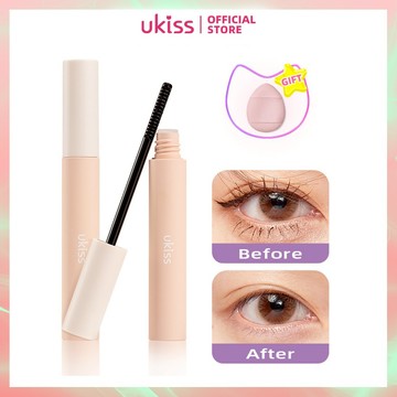 Ukiss 睫毛膏卸妝睫毛膏水狀質地卸妝液適用於睫毛溫和無刺激的矽膠刷頭便攜式