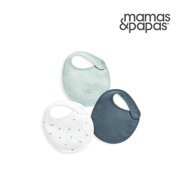 Mamas&Papas 海龜向海歸-圍兜兜3件組