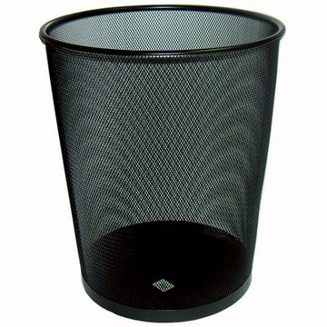 【文具通】T4-01 黑色 拉網 網洞 垃圾筒 約29x23.5x36 F4010256
