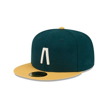 NEW ERA 男女 59FIFTY FOG 35093 MLBLOG 綠 NE60969167