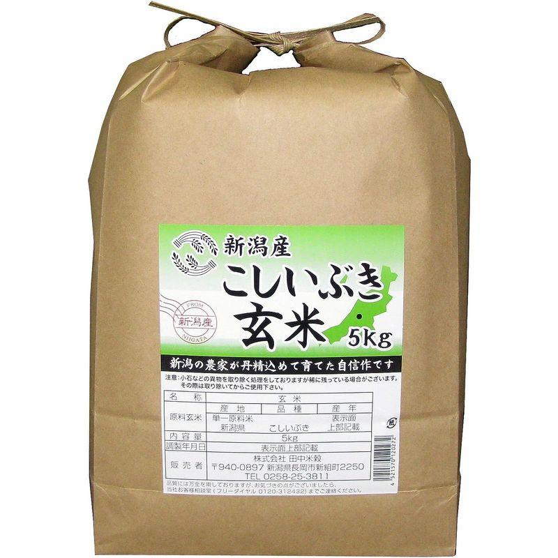 新潟産 こしいぶき 玄米 5kg