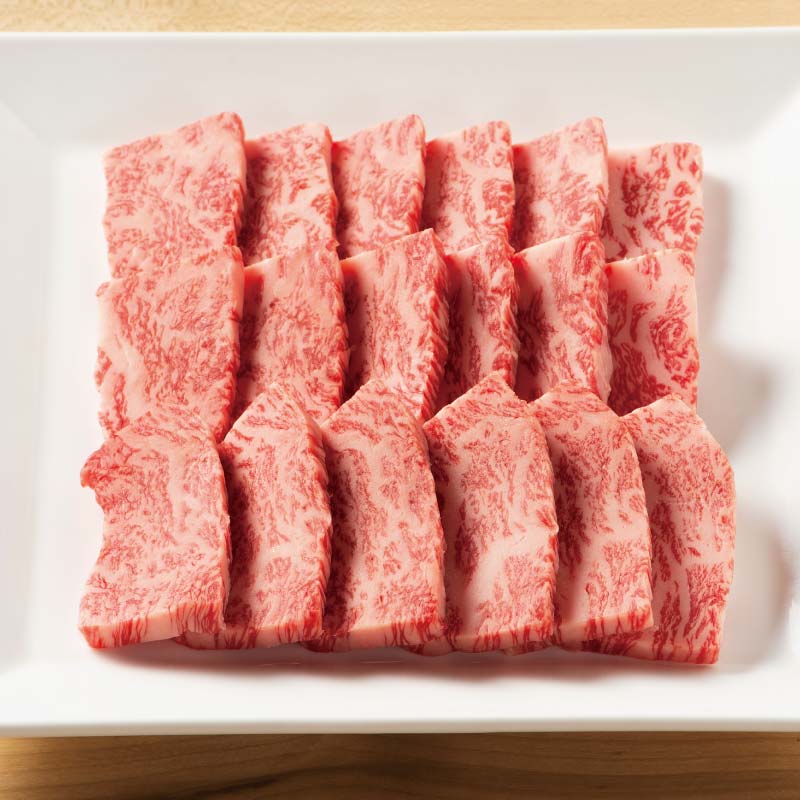 送料込み・絶品ふくなが牛・ジューシーなロース焼肉 500g