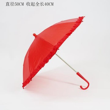 小傘玩具傘迷你兒童傘舞蹈道具雨傘吊頂裝飾傘寶寶傘跳舞雨傘純色