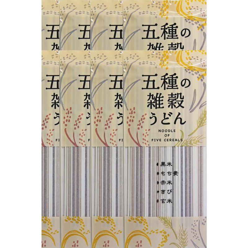 食品 CEREALS NOODLE 雑穀物語 国産 五穀 岡山 乾麺 五種の雑穀うどん (8袋 16人前)