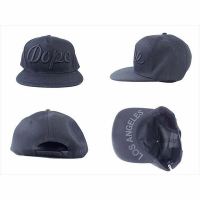 未使用/新古品 STAMPD LAスタンプドエルエーDopeキャップ/帽子/黒/F 