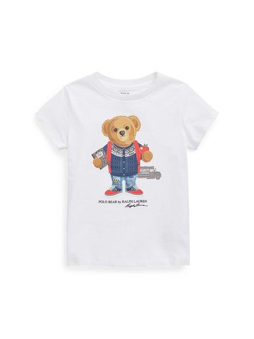 polo ralph lauren "school bear" logo t-shirt