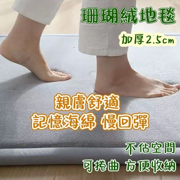 加厚珊瑚絨地毯 地毯 地墊 卧室床邊毯 加厚大面積滿鋪飄窗墊 陽臺墊 榻榻米墊 防摔地毯 床邊地毯 加厚地毯 地毯地墊