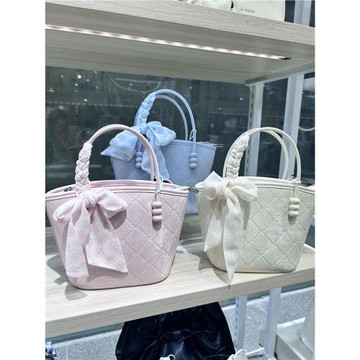 2026新款輕奢小眾高級感百搭通勤大容量菜籃子手提單肩女包斜挎包