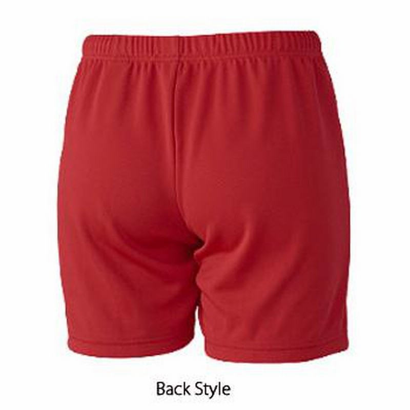 バレーボール　asics ゲームパンツ　L 赤 アシックス バレーボールゲームパンツ フィットパンツ