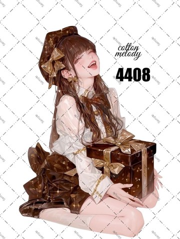 original sticker no.4408 人物貼紙 原創貼紙 原創人物貼紙 裝飾貼紙 cotton melody