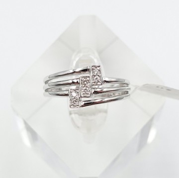 寶麗金珠寶-天然鑽石K金戒指