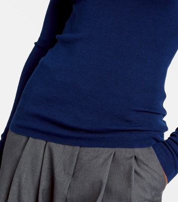 The Frankie Shop Utica wool and cotton turtleneck sweater