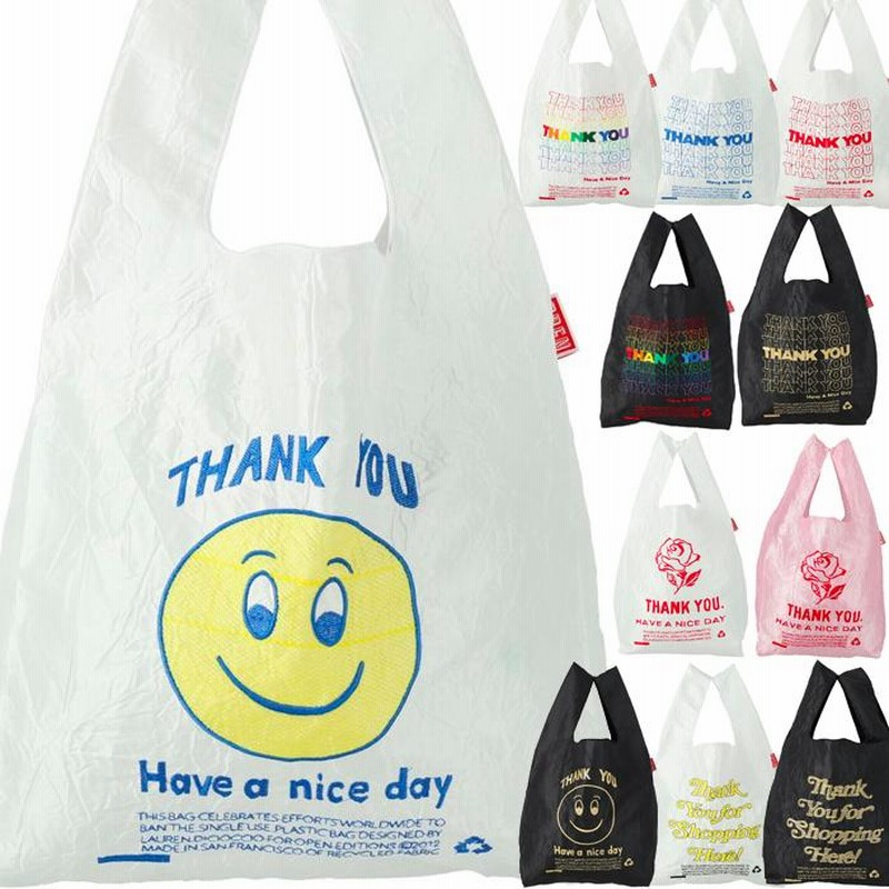 オープン エディションズ エコバッグ OPEN EDITIONS THANK YOU BAG 