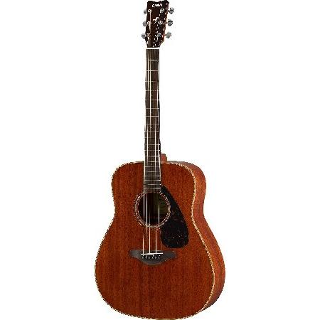 Yamaha FG850 Solid Top Acoustic Guitar, Mahogany並行輸入品