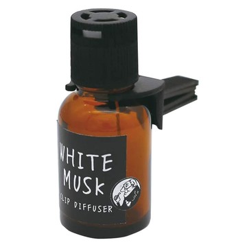 【日本 John′s Blend】WHITE MUSK 白麝香 液體車用 冷氣口夾式 精油擴香 (18ml)