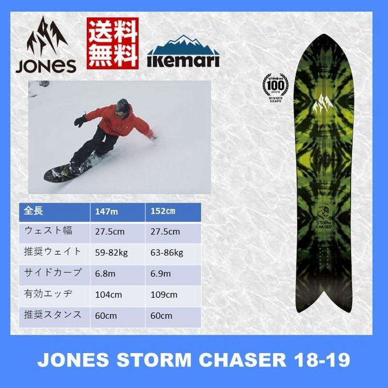 JONES 18-19 STORM CHASER | LINEショッピング