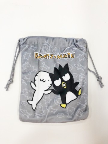 【震撼精品百貨】Bad Badtz-maru_酷企鵝~縮口袋-灰底